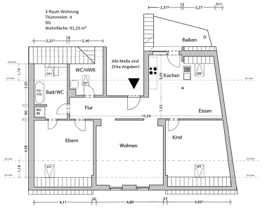 Wohnung - -867